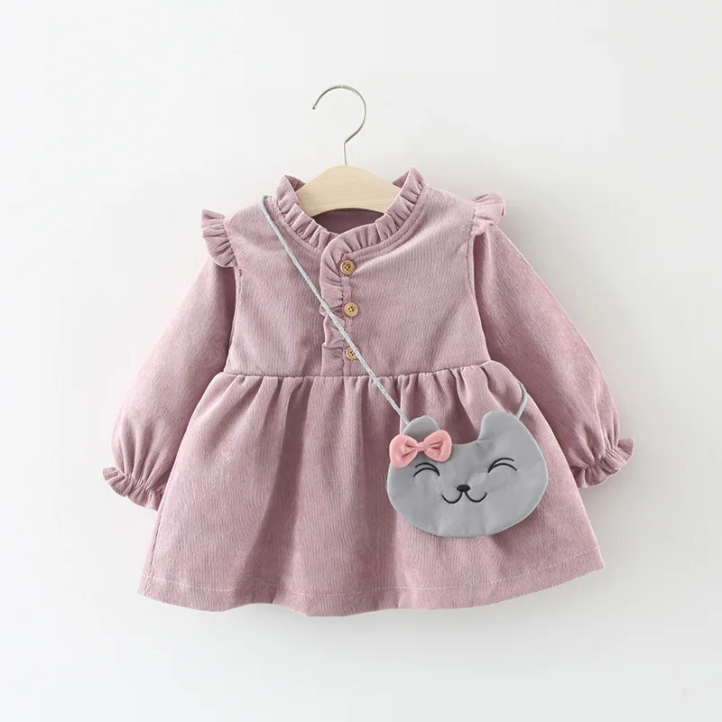 Vestido de pana para niña – Cálido y suave para otoño e invierno - imagen 4