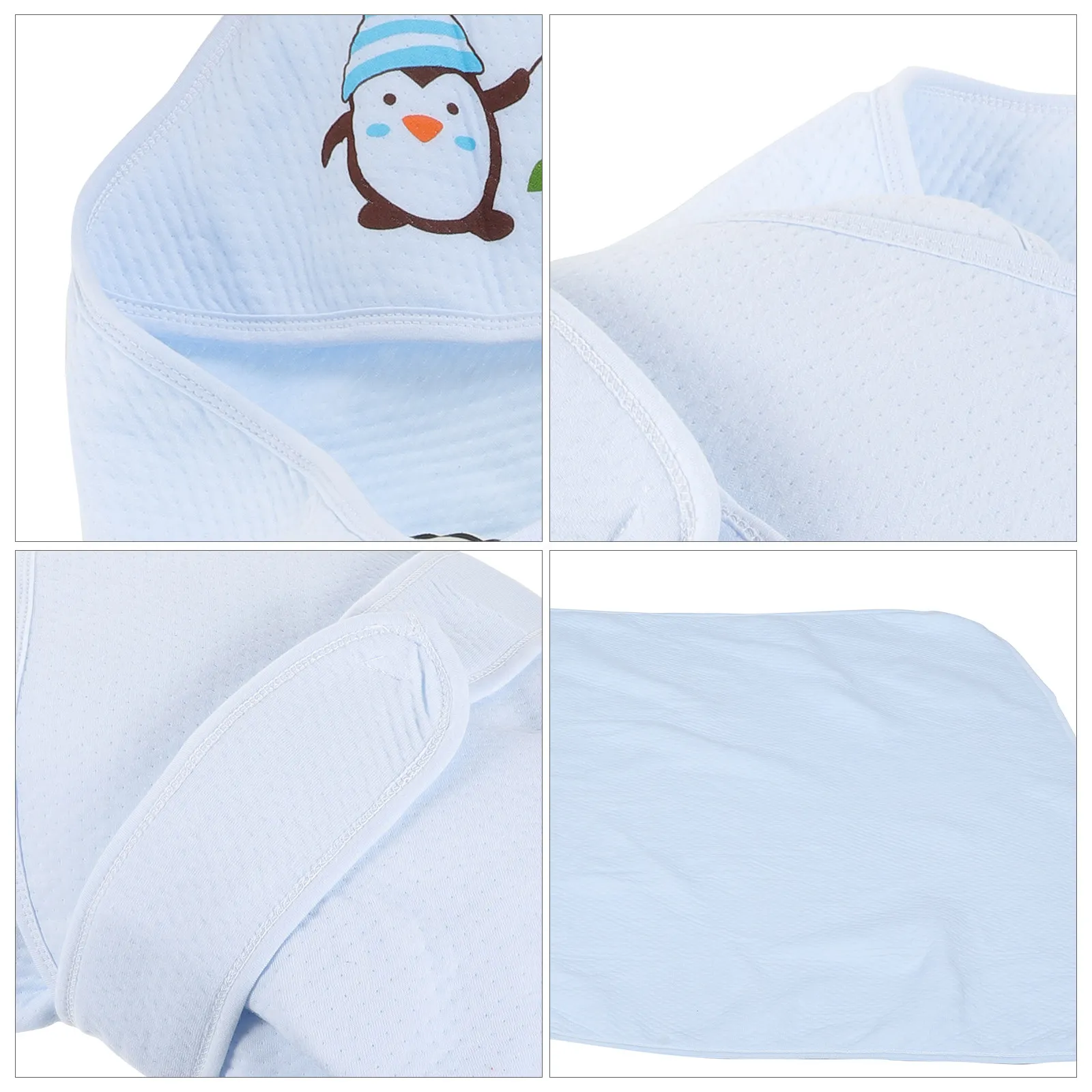 Manta elástica bebé suave para envolver recién nacidos unisex - imagen 5