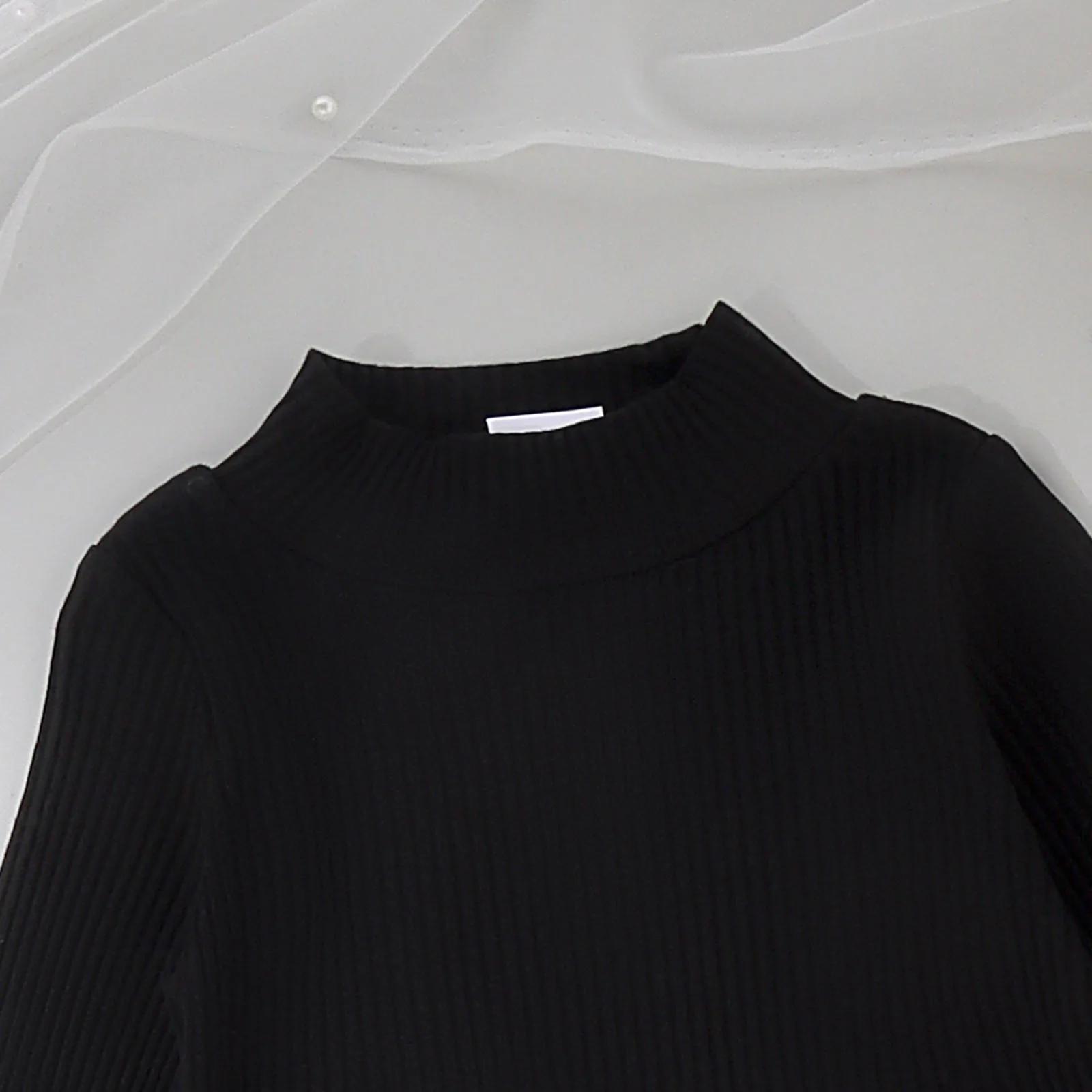 BC366 Conjunto dos piezas para niñas - Blusa algodón y falda - imagen 5