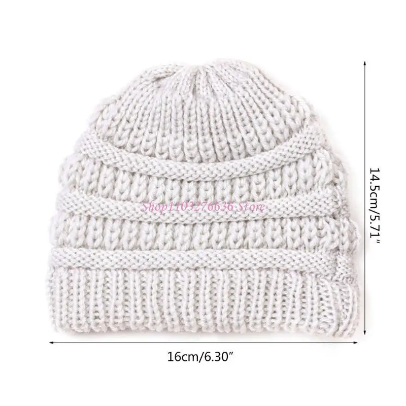 Sombrero boina de punto para recién nacido niñas y niños - imagen 3