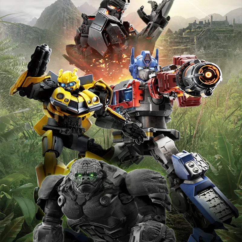 Blokees figura de acción Transformers ensamblable para niños - imagen 5