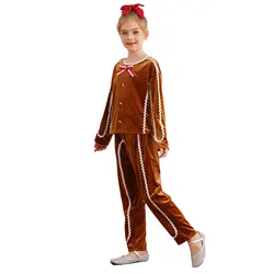 Disfraz de Papá Noel para niño – Traje de terciopelo navideño