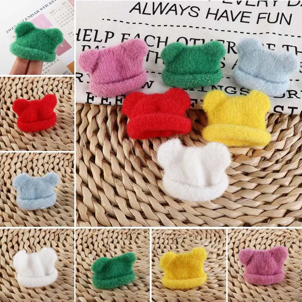 Gorros de punto mini para bebé y muñecas - Accesorios hechos a mano - imagen 5