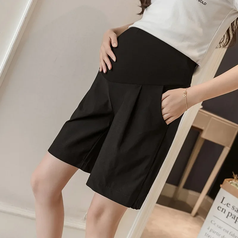 Pantalones premamá de lino para verano cómodo y transpirable - imagen 3