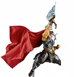 Revoltech Thor articulado, figura de acción Marvel Avengers