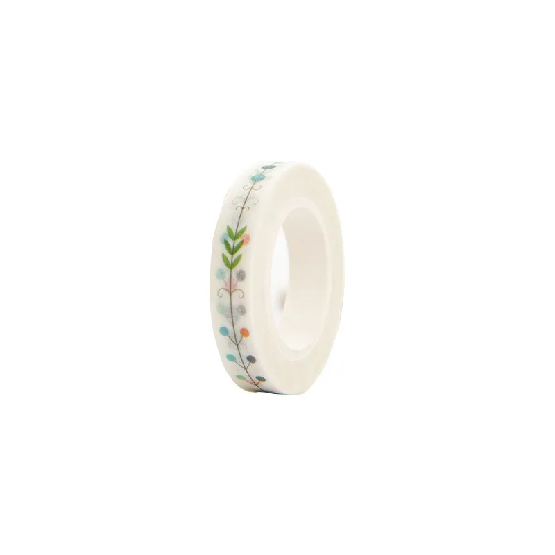Cinta washi adhesiva decorativa con corazones para manualidades - imagen 2