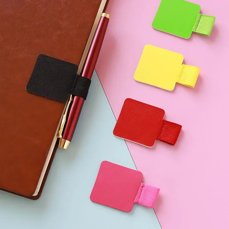 Funda de cuero PU con clip para Apple Pencil – Portalápices adhesivo - imagen 2