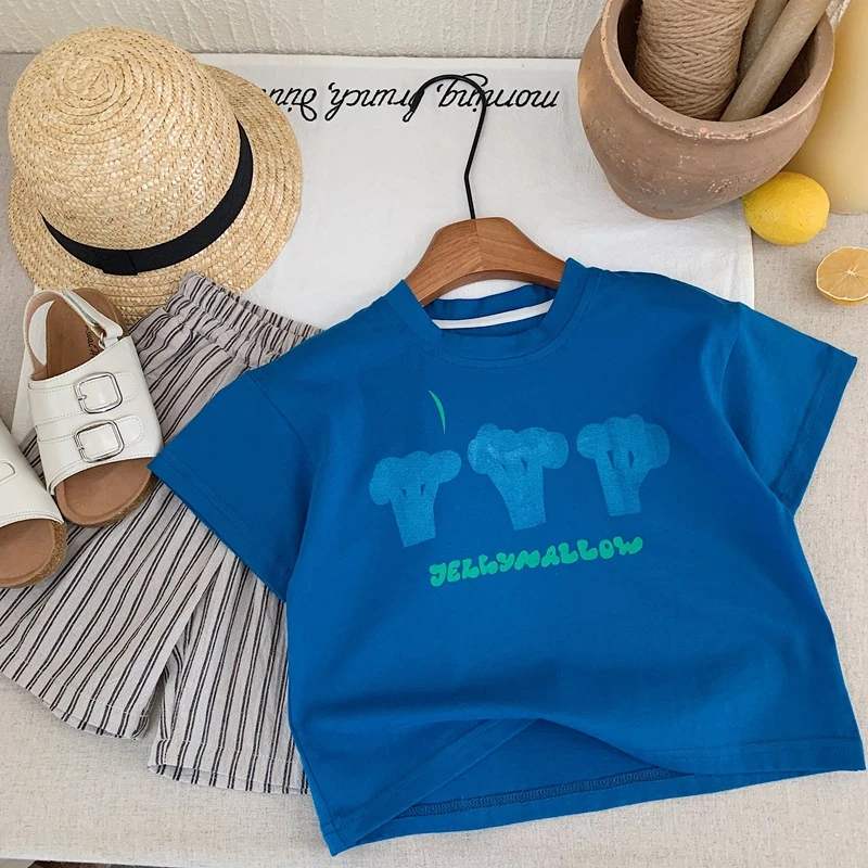 Camisetas estampadas de manga corta