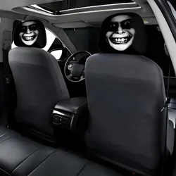 Fundas para reposacabezas de coche tema terror sin relleno cómodas