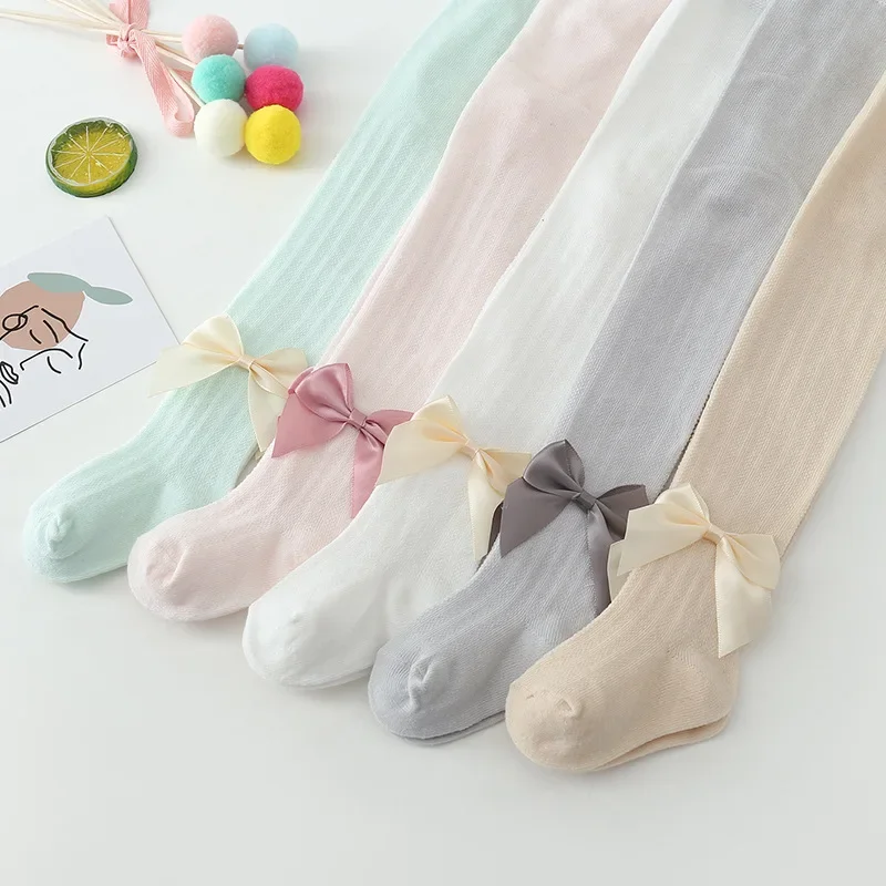 Pantimedias de verano para niñas con malla transpirable tipo princesa - imagen 5