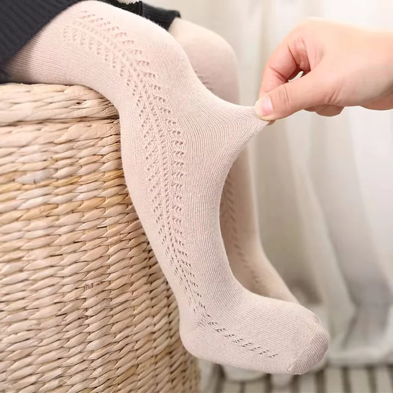 Lawadka Mallas suaves – Medias acanaladas para niños y niñas