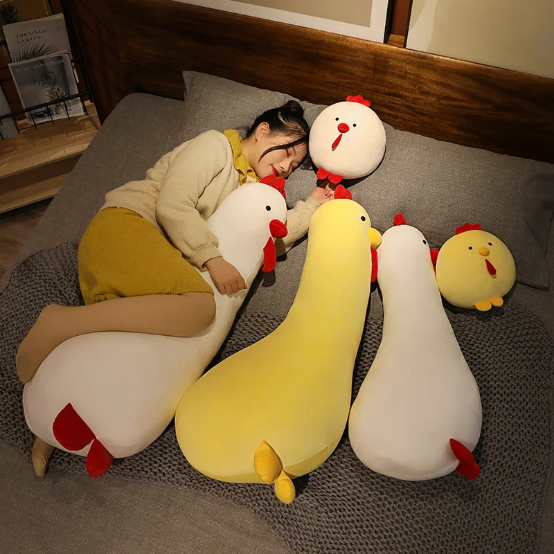 Almohada infantil de peluche con forma de pollito para bebés - imagen 4