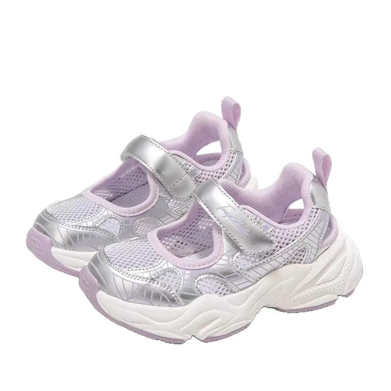 Sandalias de niñas malla deportiva transpirable antideslizantes - imagen 5