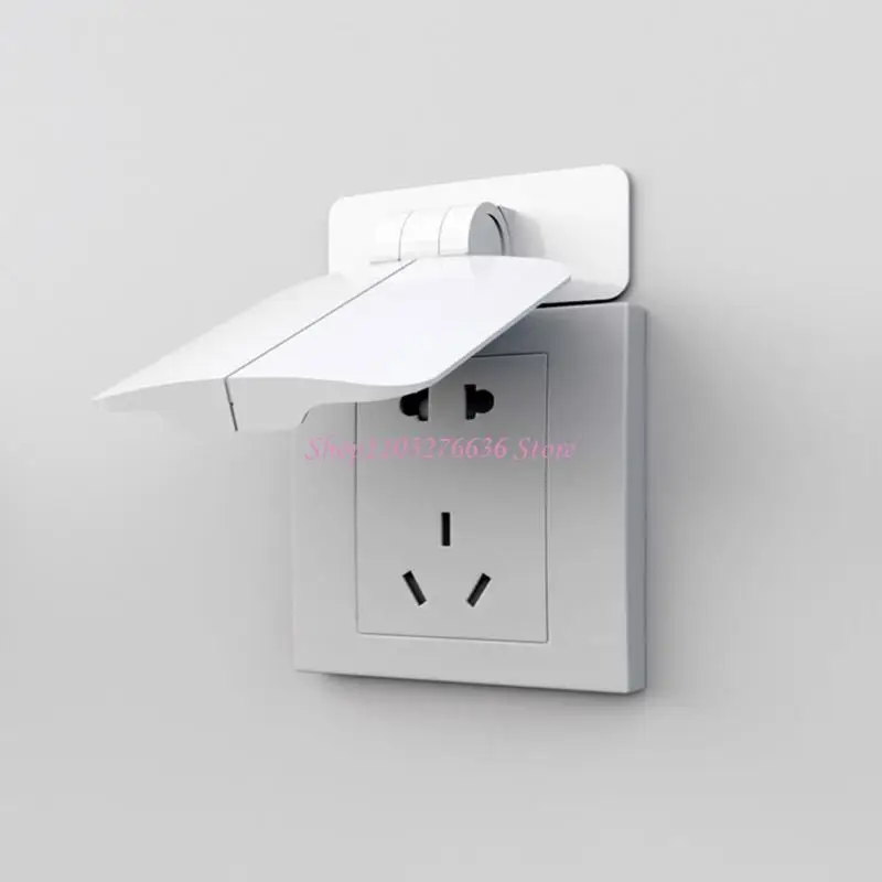 Protector de enchufes con tapa de seguridad para toma de corriente