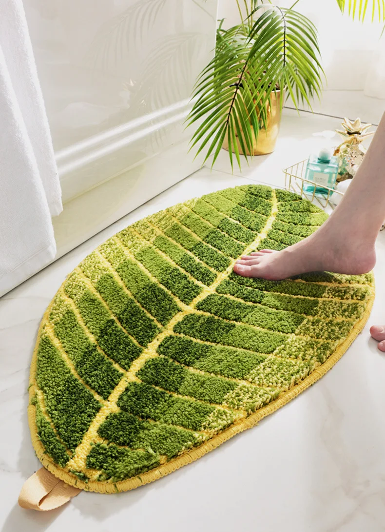 Alfombra flocada, estilo hogareño y agradable al tacto