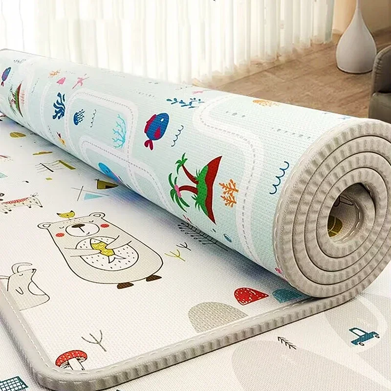 Alfombra para gatear de espuma EPE: juego educativo suave - imagen 4