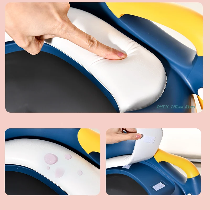 Orinal de entrenamiento plegable para niños con escalera - asiento - imagen 4