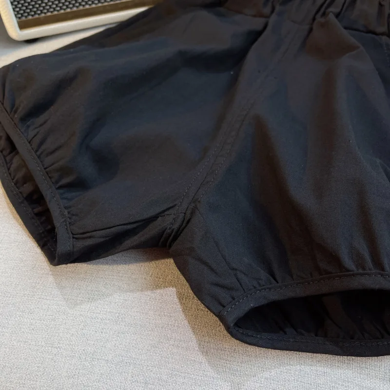 Conjunto de verano bebé con camiseta de dibujos y pantalones cortos - imagen 3
