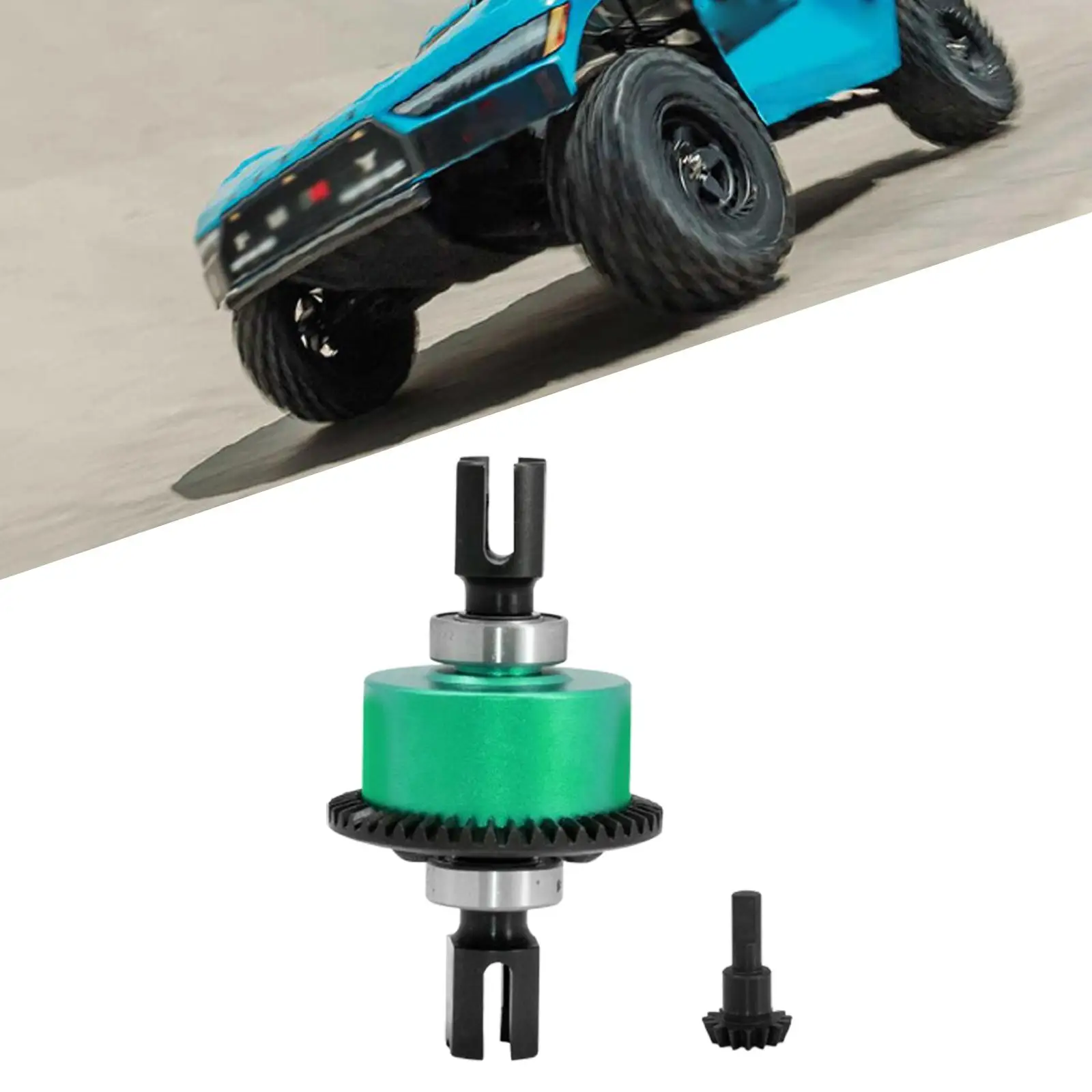 1/8 42T 15T Differential Gear Spare Parts Upgrade Kit RC Car Differential Gear for Some 1/8 RC Car Models Enhances Performance
