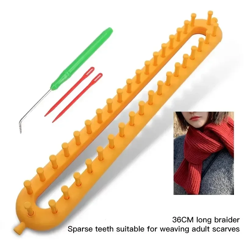 Kit de Tejer Redondo DIY – Máquina y Accesorios para Bufandas y Gorros - imagen 2