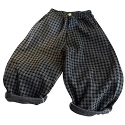Pantalones rectos informales repelentes de mosquitos para niños