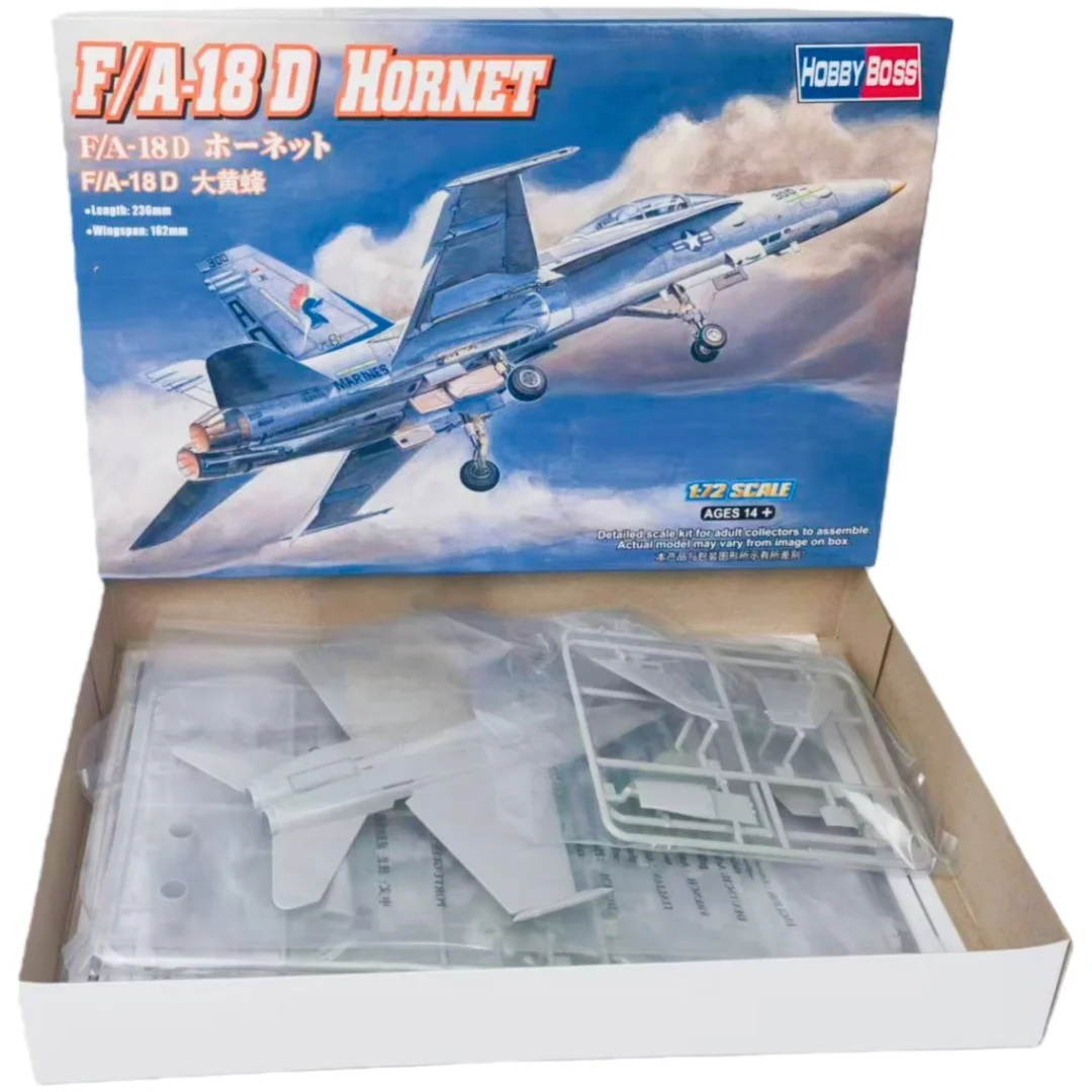 Modelo de avión de plástico F/A-18D Hornet Trumpeter para montar - imagen 2