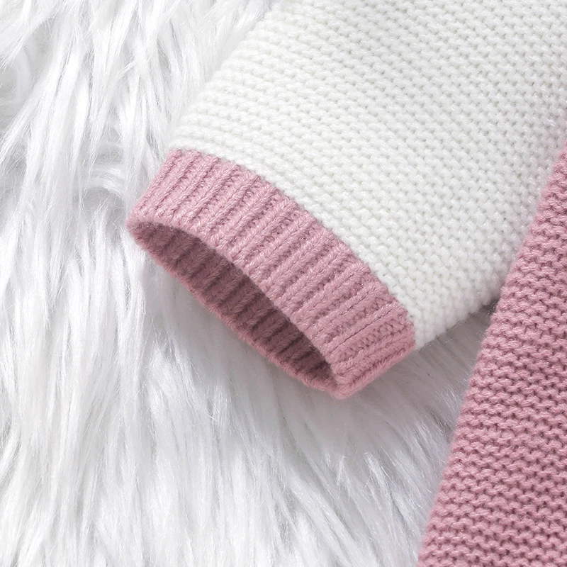 Peleles de niña de invierno de algodón rosa con gorro - imagen 5