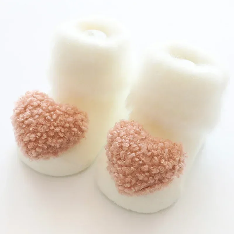 Calcetines antideslizantes de felpa para bebé – Termicos invierno - imagen 3
