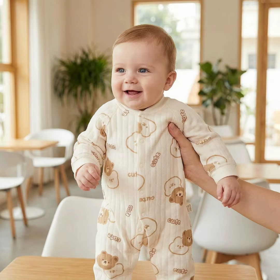 Winterdikke Mono bebé algodón estampado para primavera unisex - imagen 5