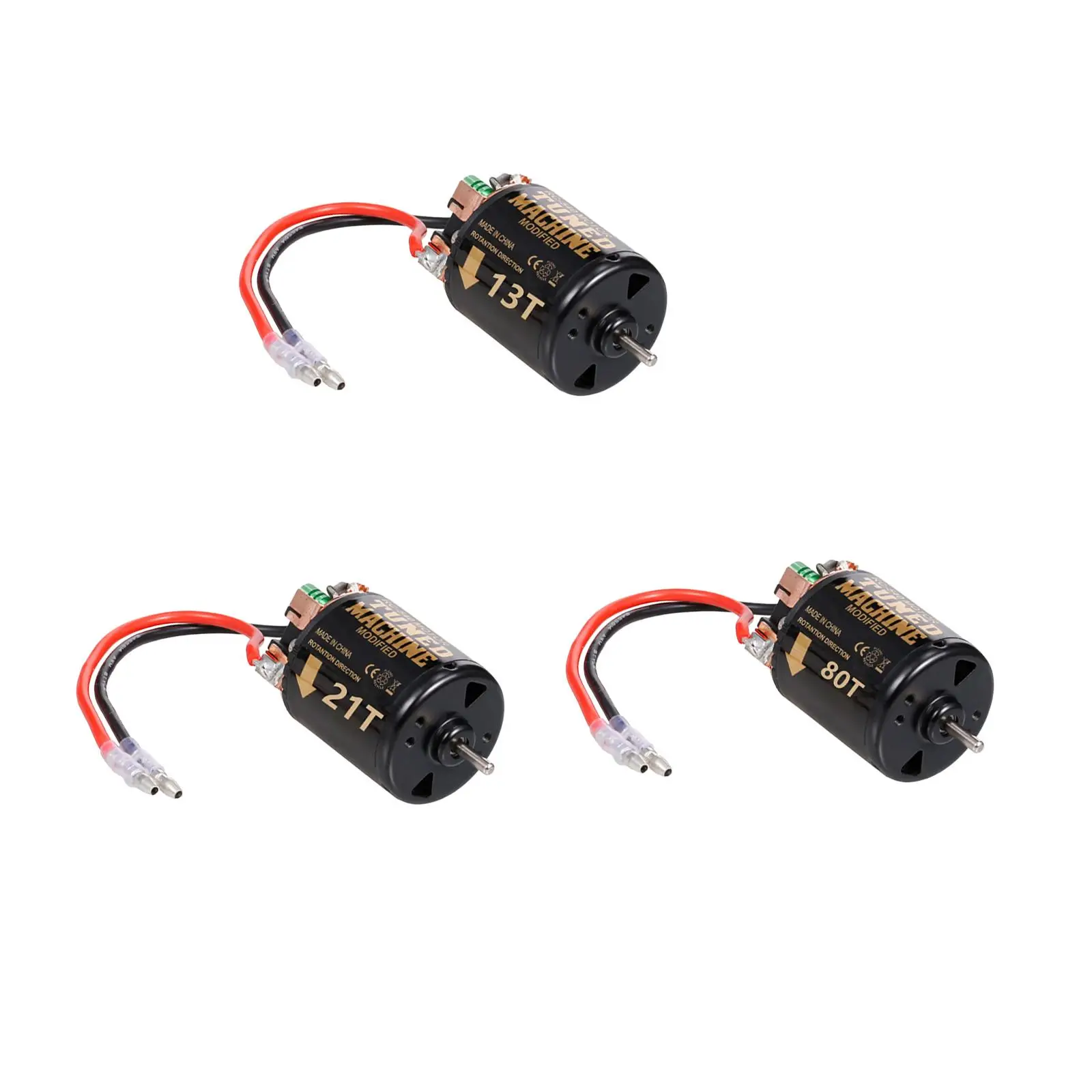 Motor RC con escobillas impermeable para coche crawler buggy camión - imagen 2
