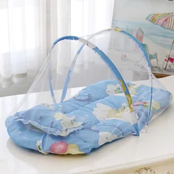 Mosquitera antimosquitos para cuna plegable de bebé con colchón