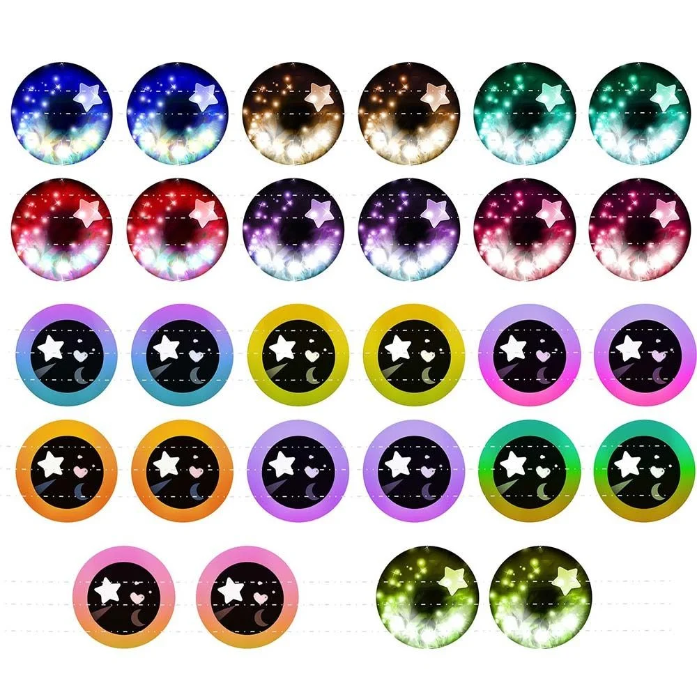 Llaveros redondos ojos de dragón para niños – Decoración infantil - imagen 2