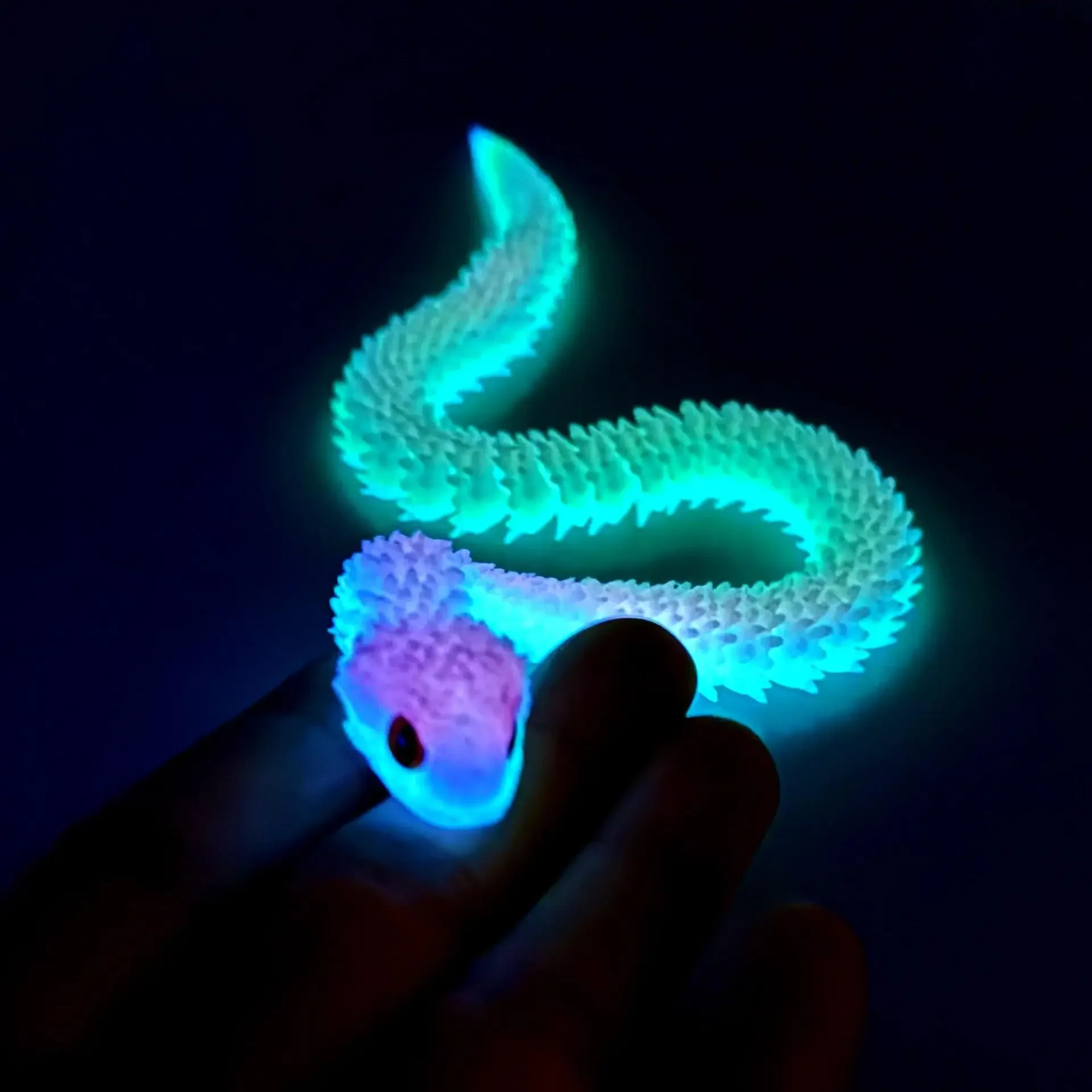 Serpiente 3D articulada para ninos - Juguete divertido educativo - imagen 4
