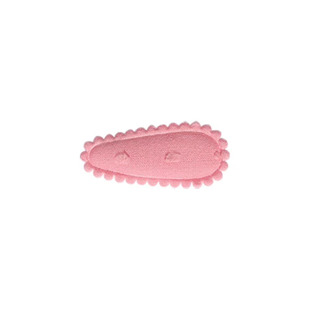 Pinzas para el pelo de tela infantiles con forma gota bordada - imagen 5