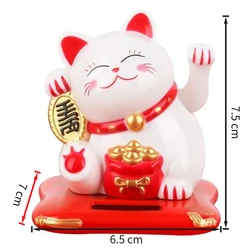 Juguete solar para gatos - Figuras que saludan y atraen fortuna