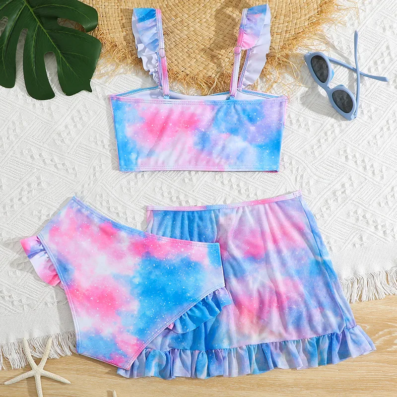 Traje de baño para niña verano estilo deportivo moderno - imagen 4