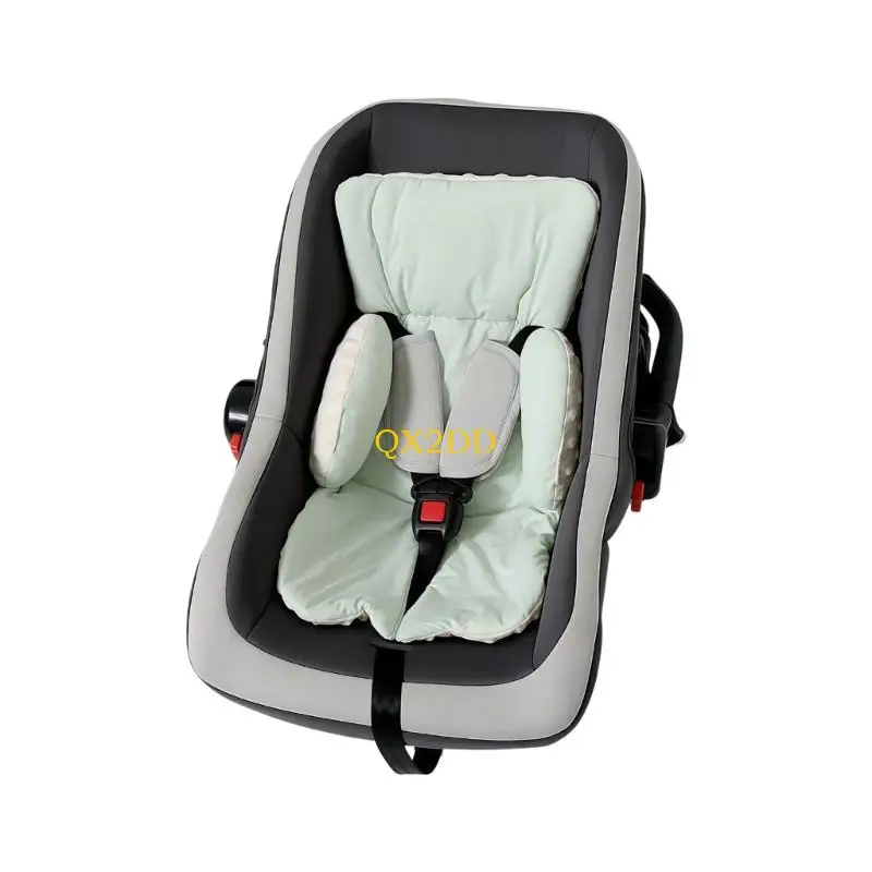 QX2D almohada bebé doble cara peluche acolchada para viajar - imagen 3