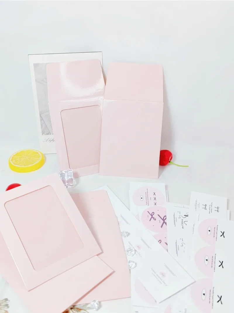 Fundas protectoras para tarjetas 85x11 mm - 10 uds color pastel - imagen 2