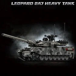 Leopard 2A7 bloques de construcción tanque pesado para niños