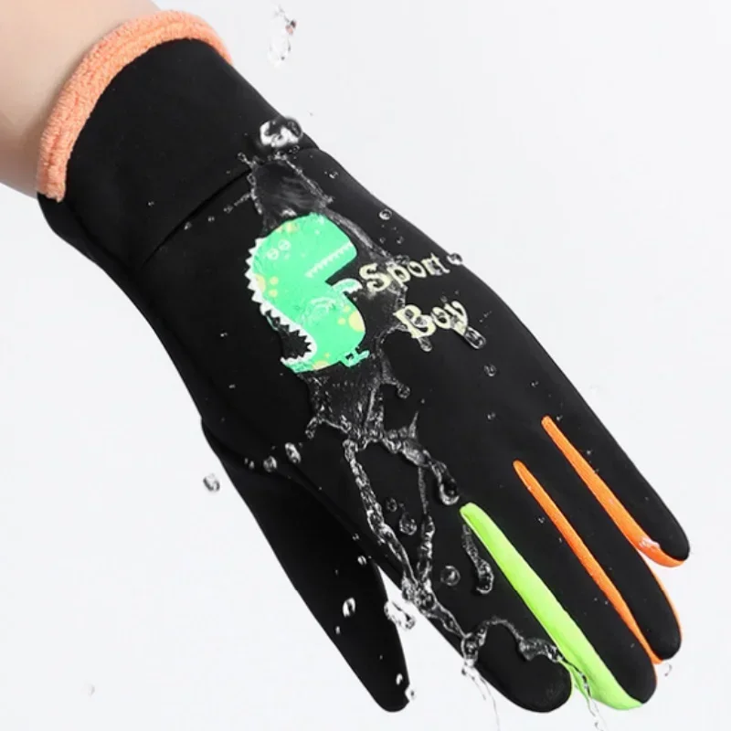 Guantes de invierno acolchados para niños - Resistente al viento - imagen 2