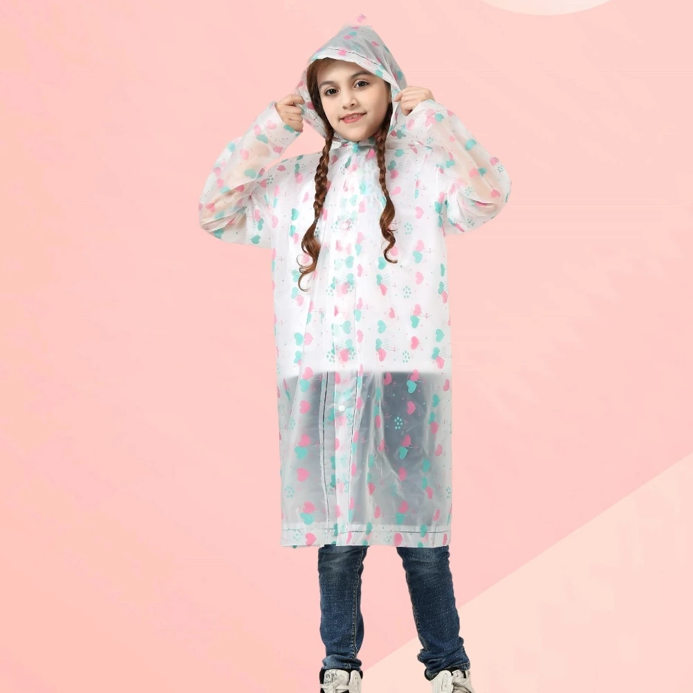 Chubasquero impermeable Poncho de sirena para niños - imagen 5