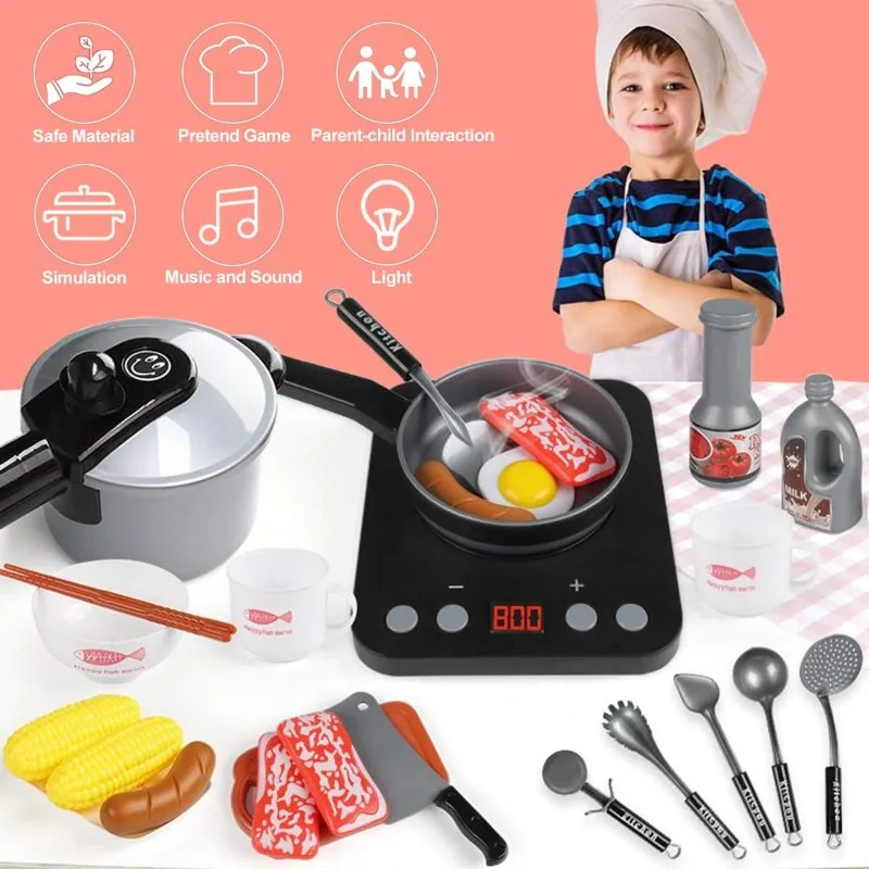 Accesorios de cocina en miniatura para juegos de rol
