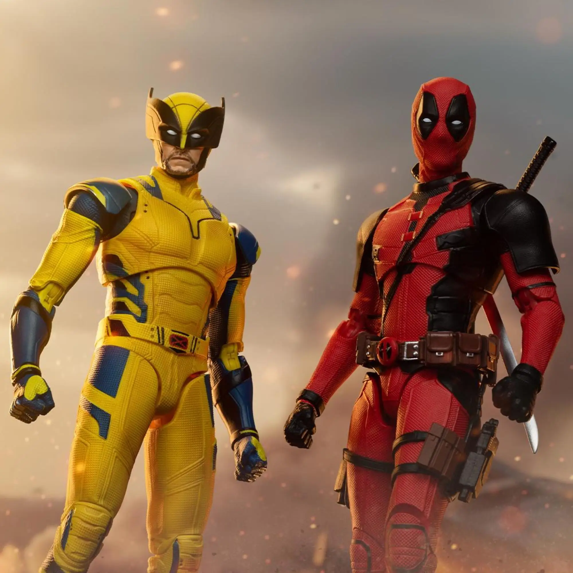 Figura de acción Thor para niños estilo cómic Deadpool y Wolverine - imagen 2