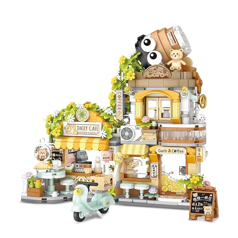 MOC Shop bloques de construcción con animales educativos infantiles - imagen 5
