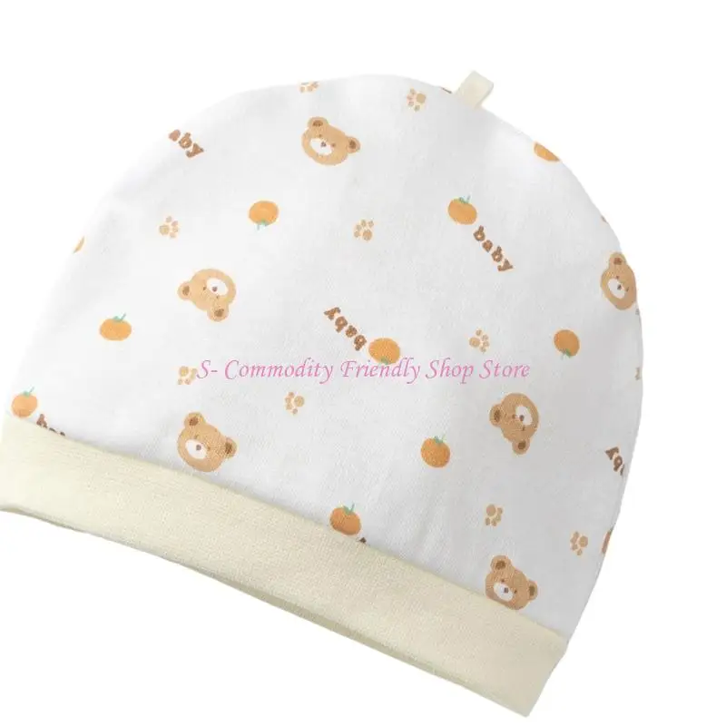 Gorro amarillo pastel de algodón