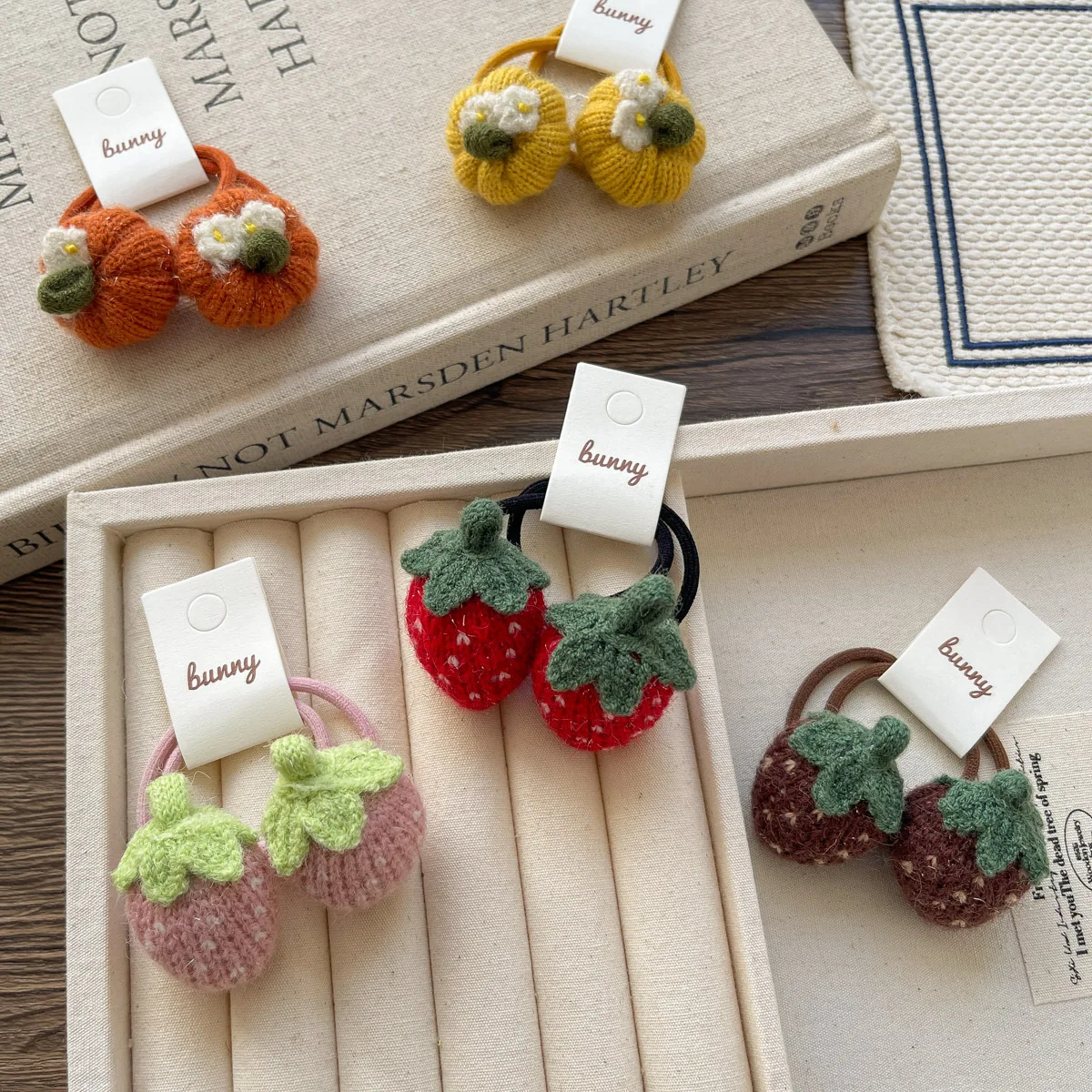Bandas elásticas de fruits con colores vivos