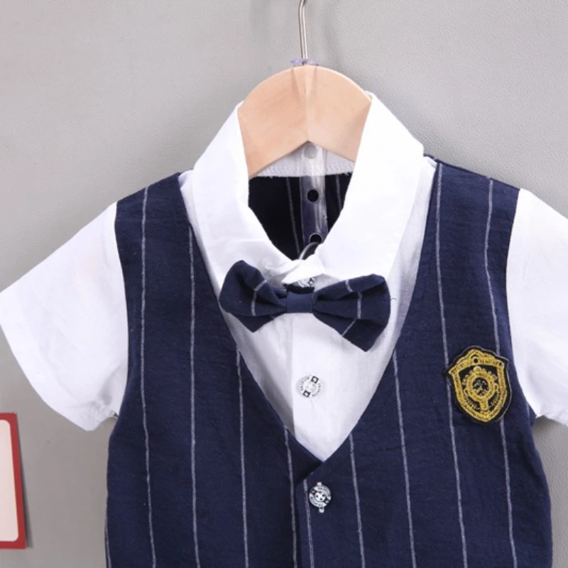 Ropa de verano bebé camisa manga corta pantalones cortos - imagen 4