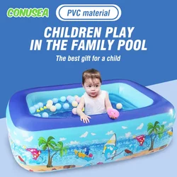 Piscina inflable para bebé con bañera de agua y juego acuático