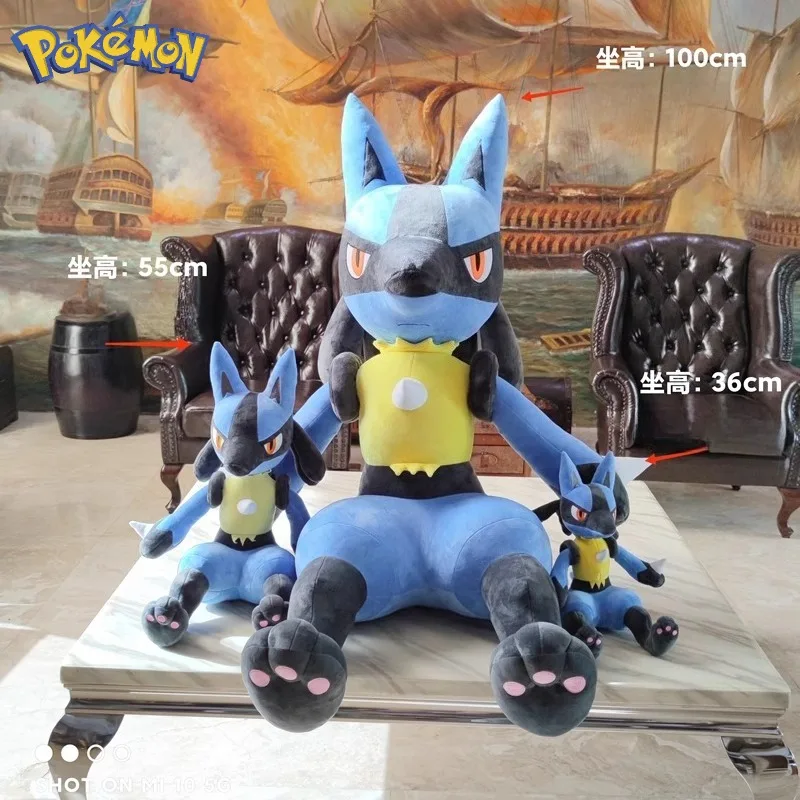 Peluche de Lucario Pokémon kawaii para dormitorio infantil - imagen 3