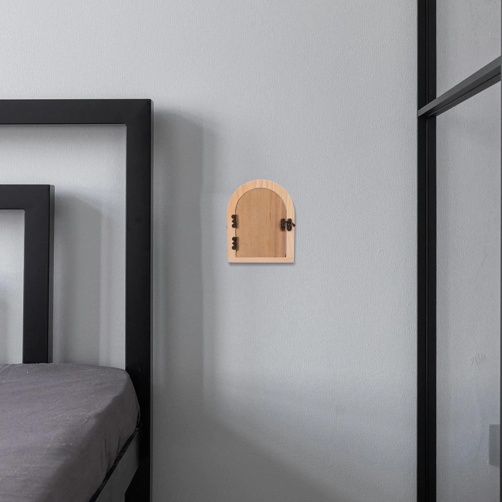 Protector de enchufes madera con cubierta infantil segura